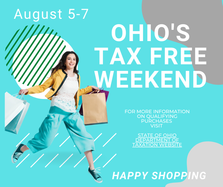 Ohio Tax Free Weekend